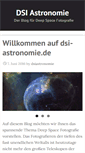 Mobile Screenshot of dsi-astronomie.de